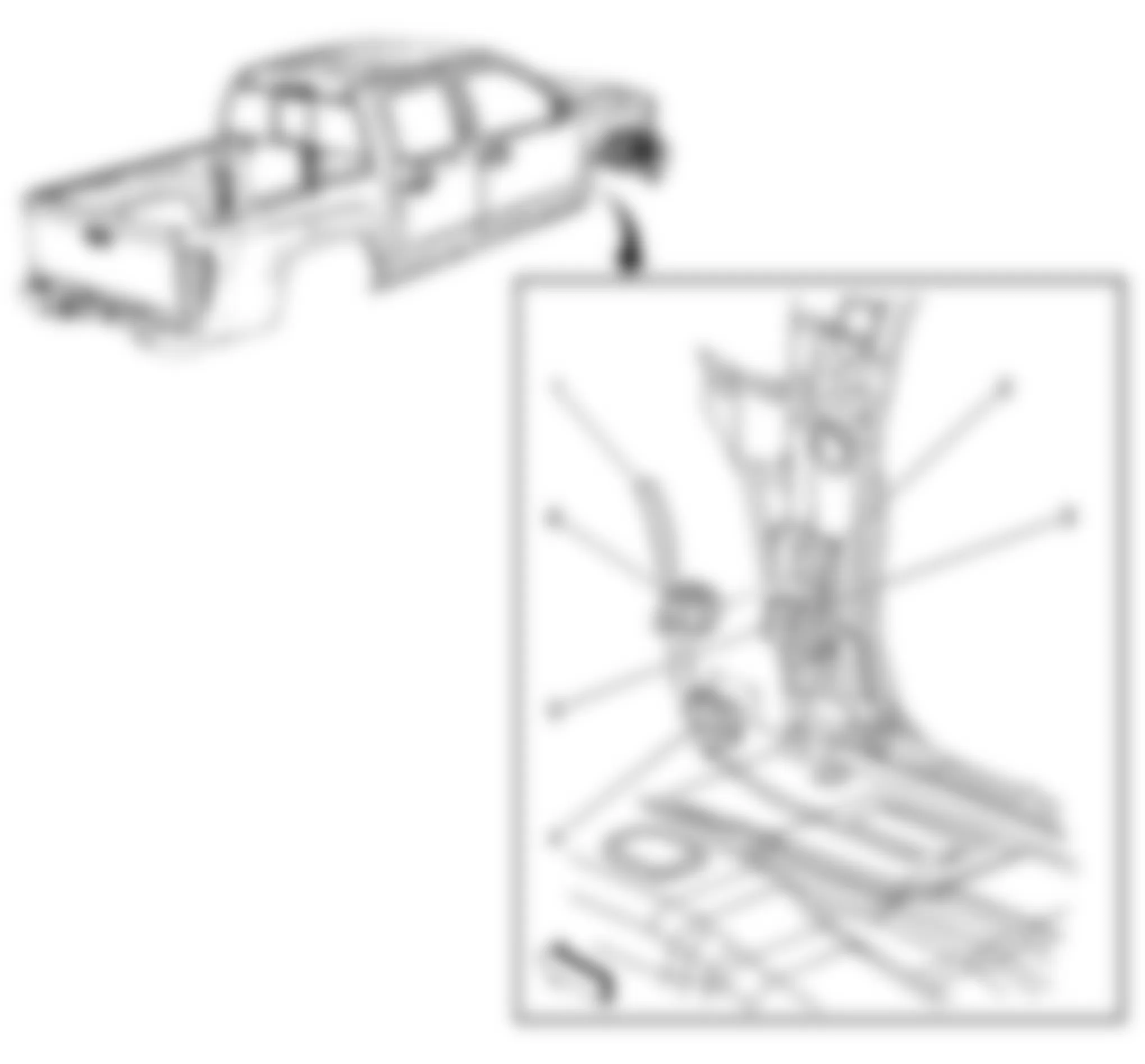 GMC Canyon 2008 - Component Locations -  Body Control Module (BCM)