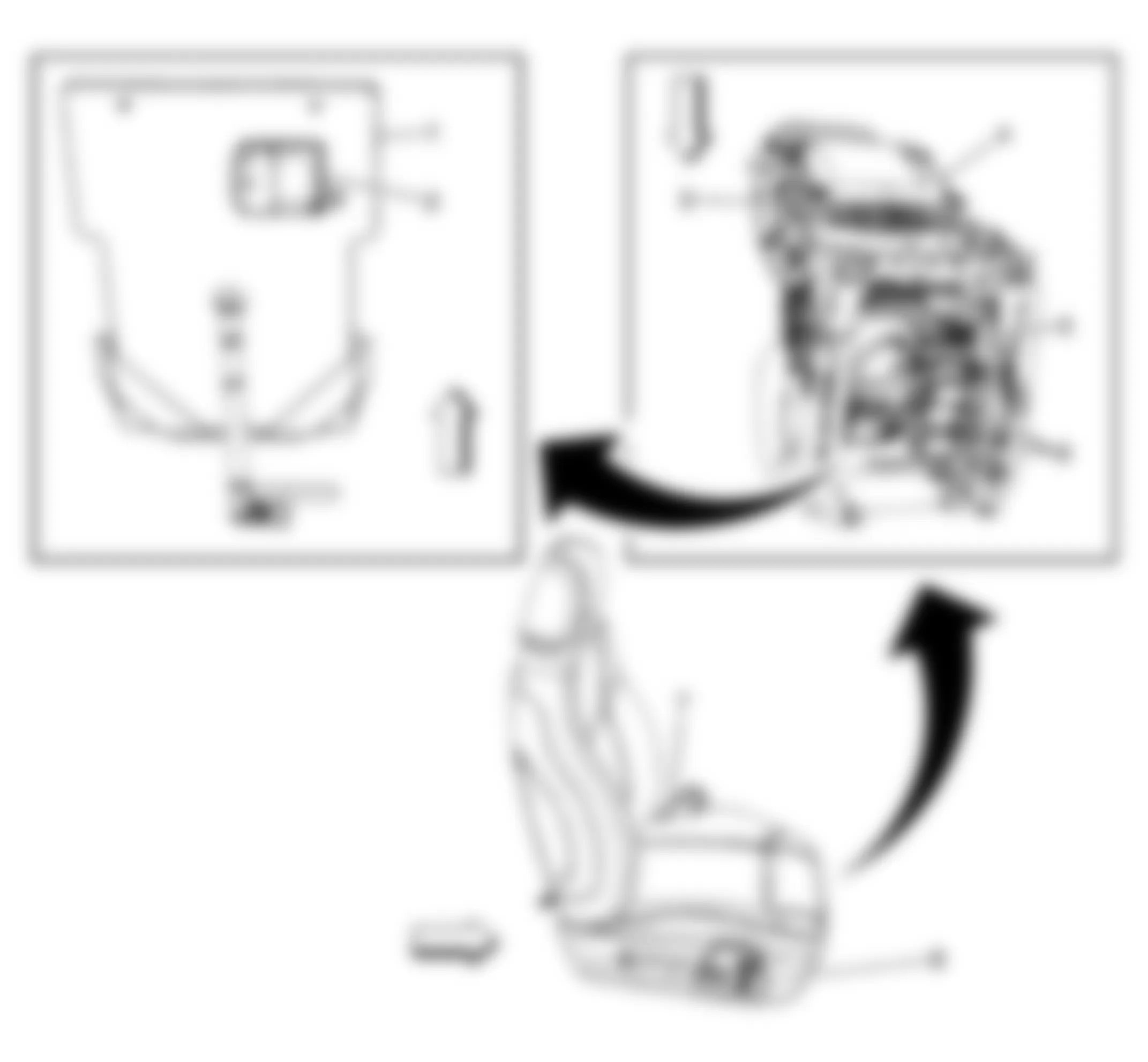 GMC Canyon 2008 - Component Locations -  Passengers Seat