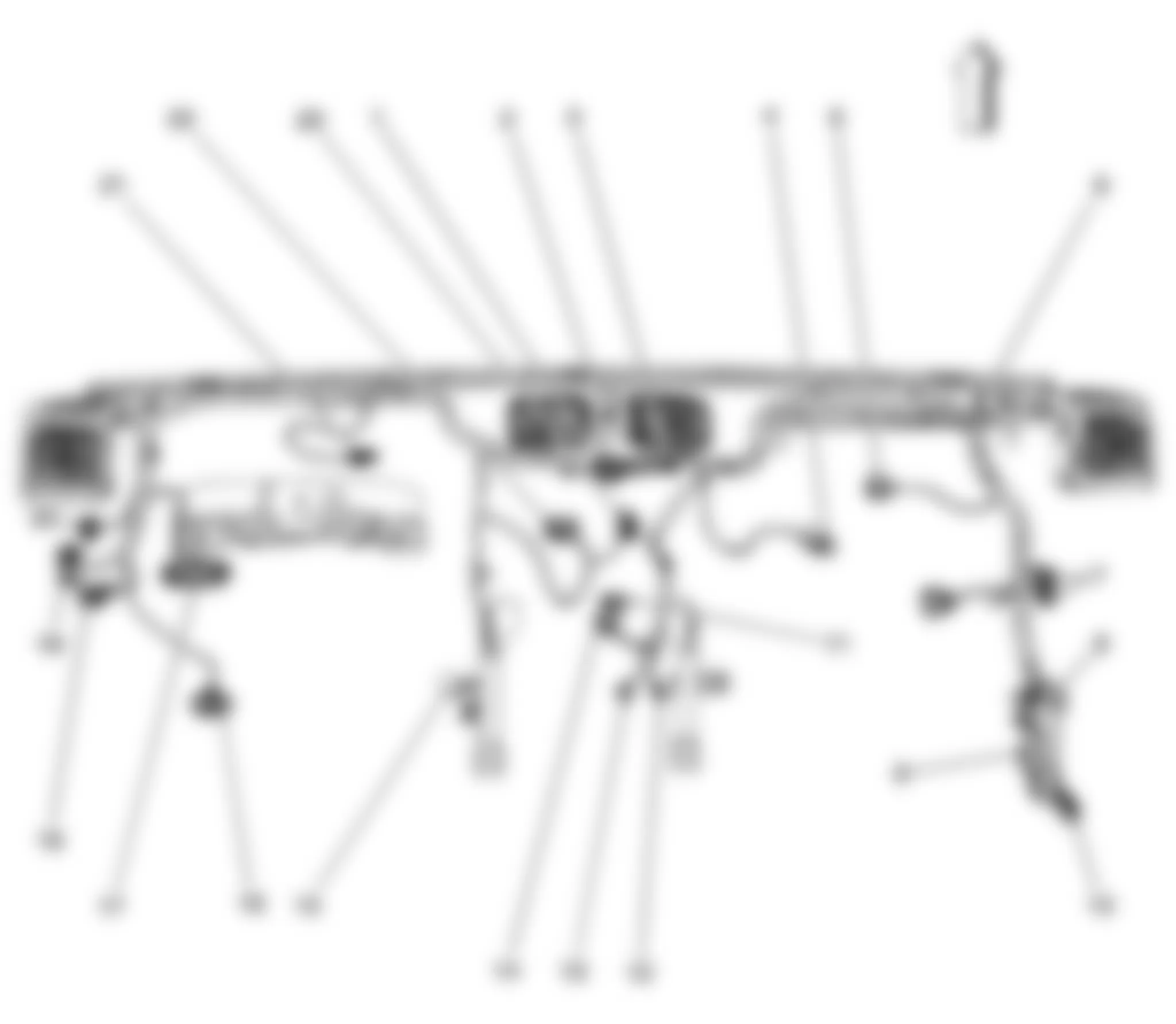 GMC Canyon 2008 - Component Locations -  Dash