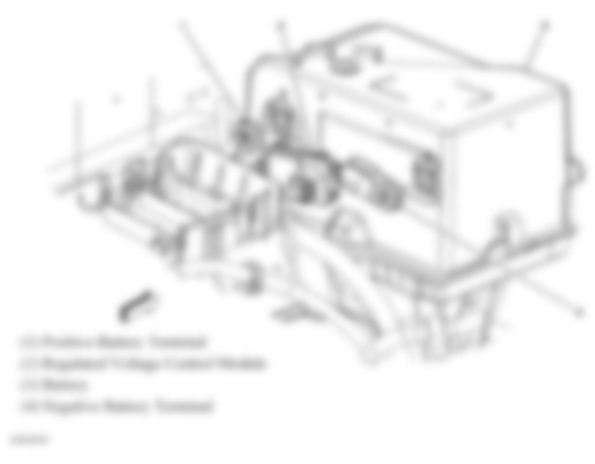 GMC Envoy 2008 - Component Locations -  Left Front Of Engine Compartment (4.2L)