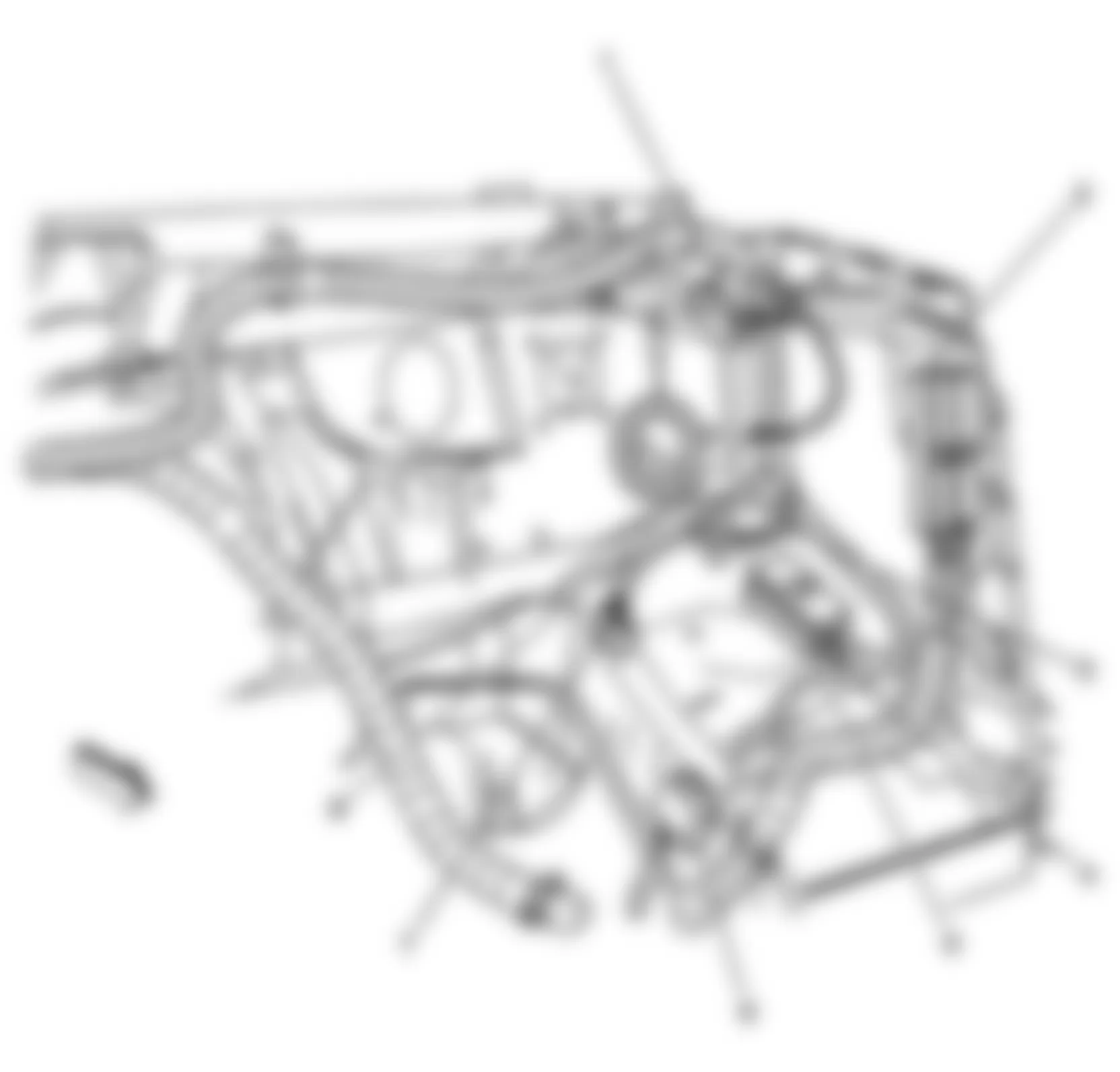 GMC Savana G1500 2008 - Component Locations -  Left Rear Of Engine Compartment