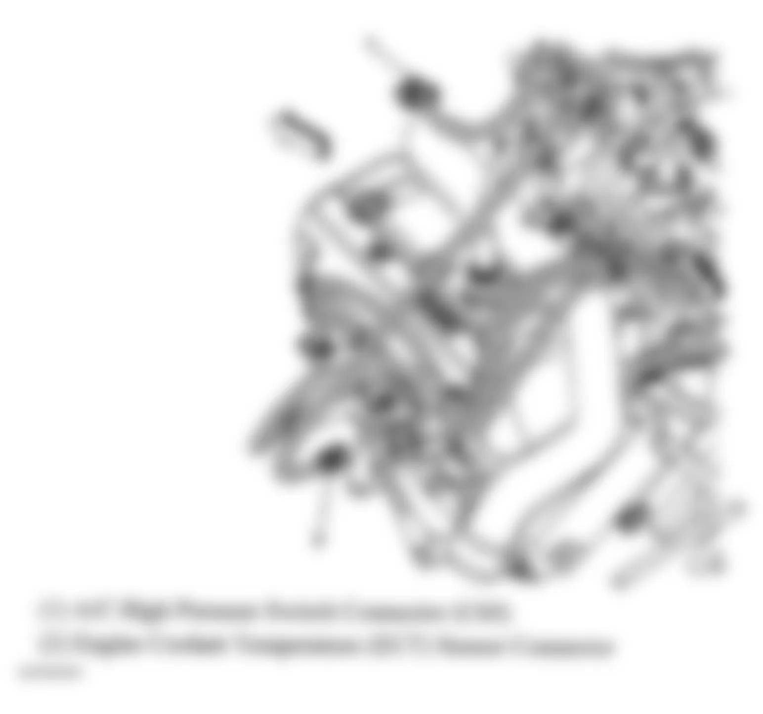 GMC Savana Special G3500 2008 - Component Locations -  Left Rear Of Engine (4.3L)