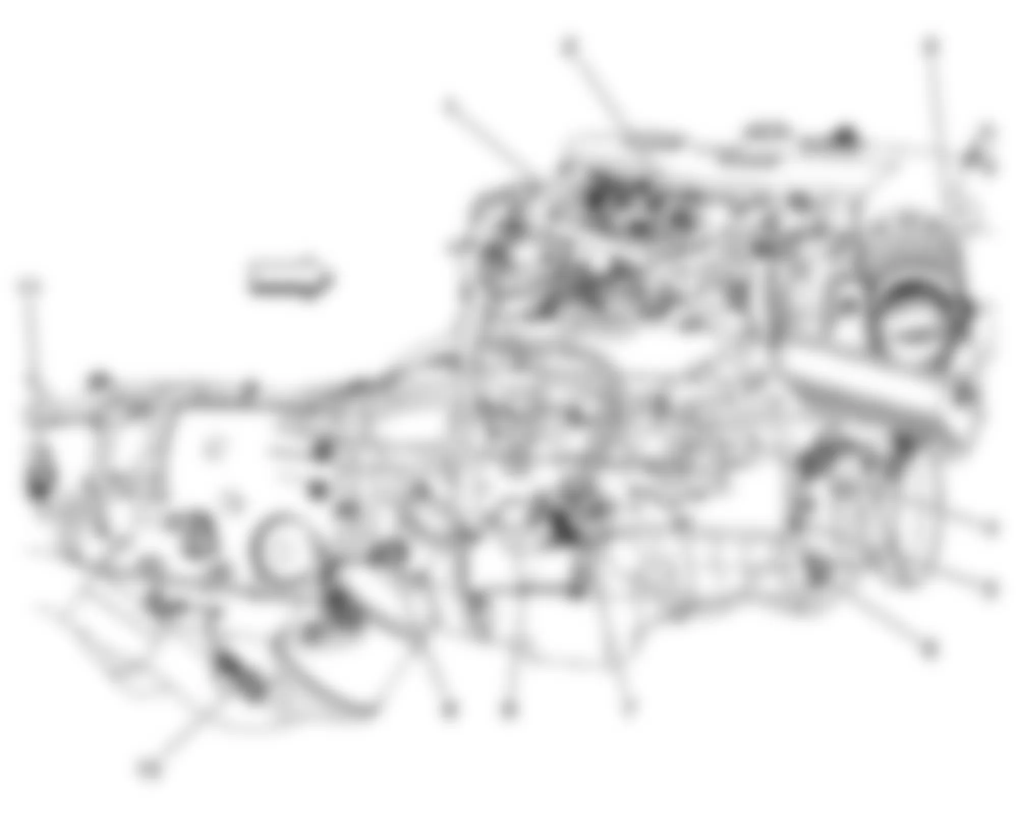 GMC Sierra 1500 2008 - Component Locations -  Right Side Of Engine (4.3L)