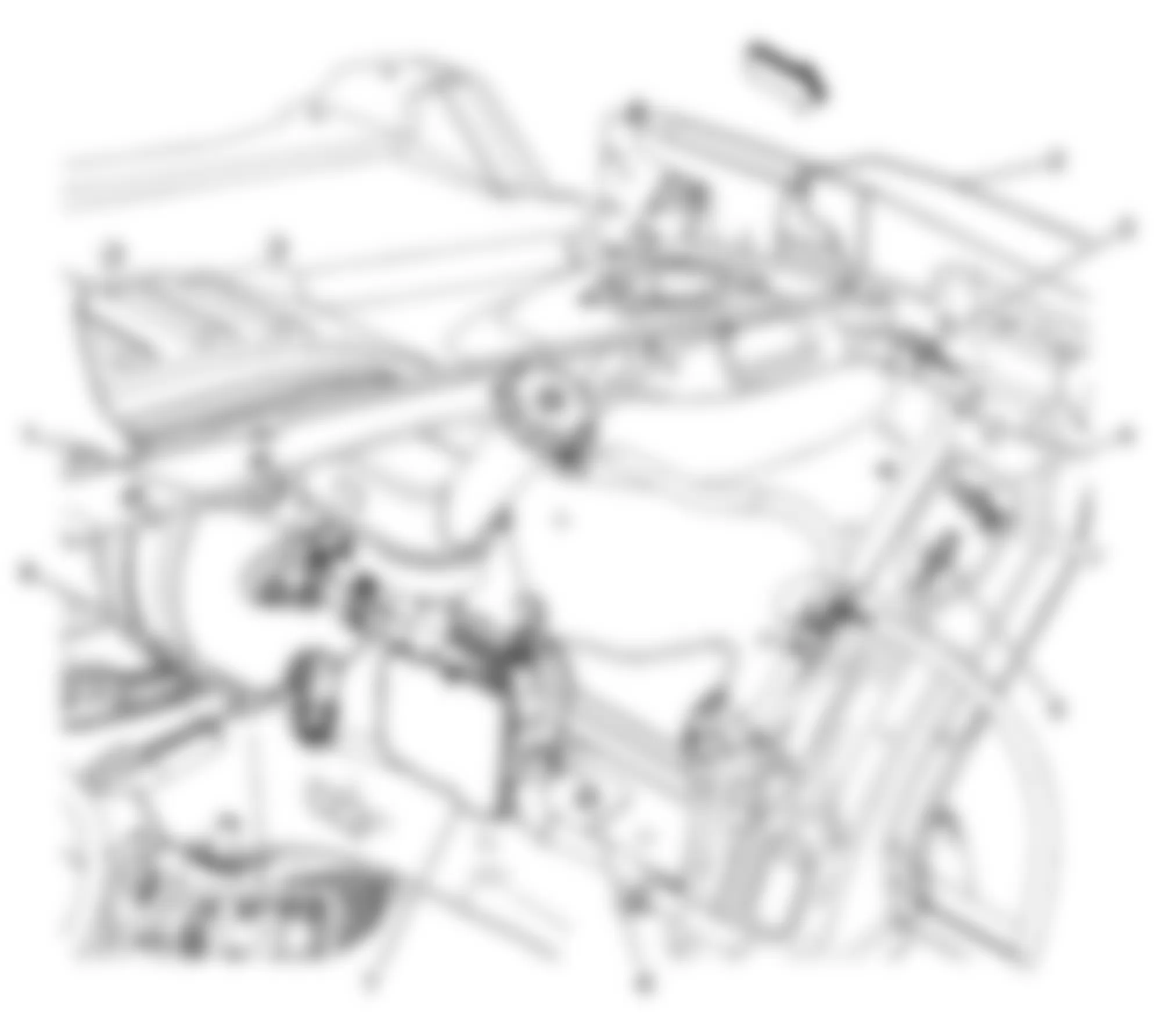 GMC Acadia SLT 2009 - Component Locations -  Left Rear Of Engine Compartment