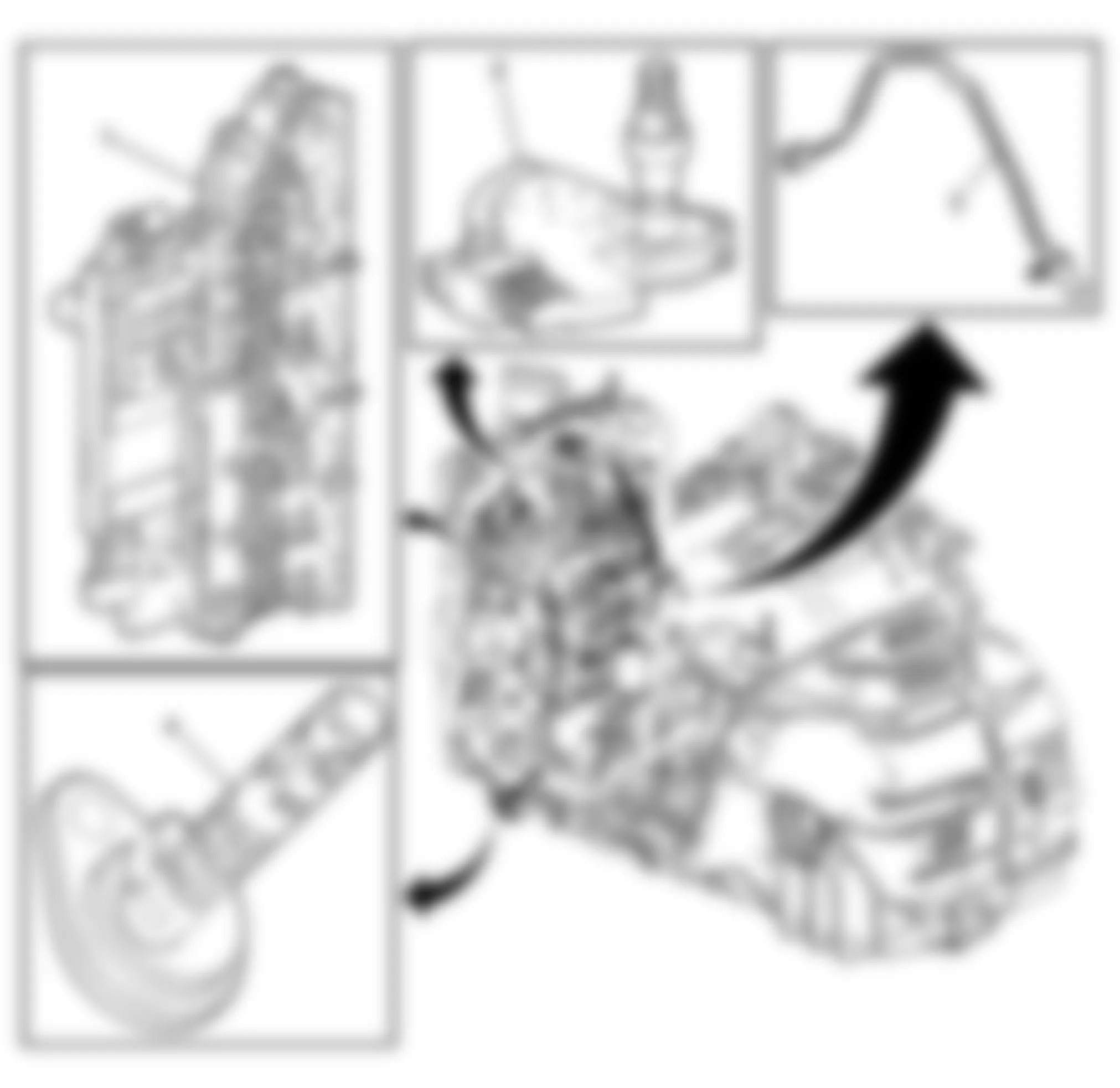 GMC Acadia SLT 2009 - Component Locations -  Automatic Transmission