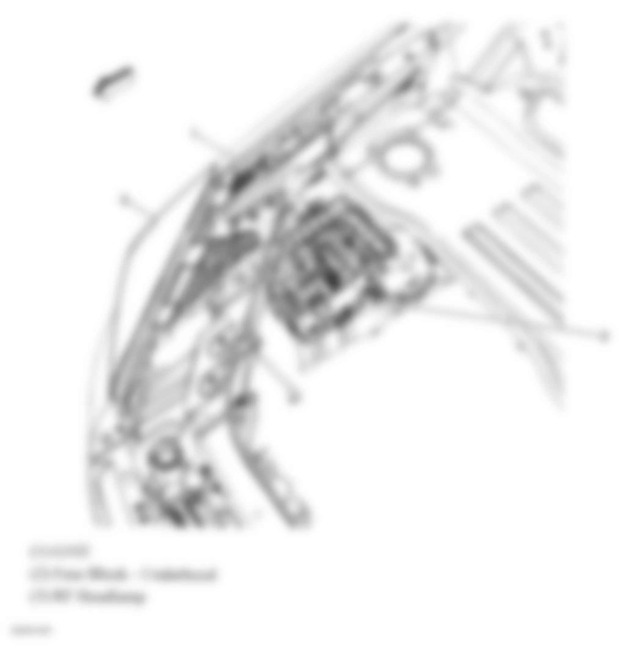 GMC Acadia SLT 2009 - Component Locations -  Right Side Of Engine Compartment