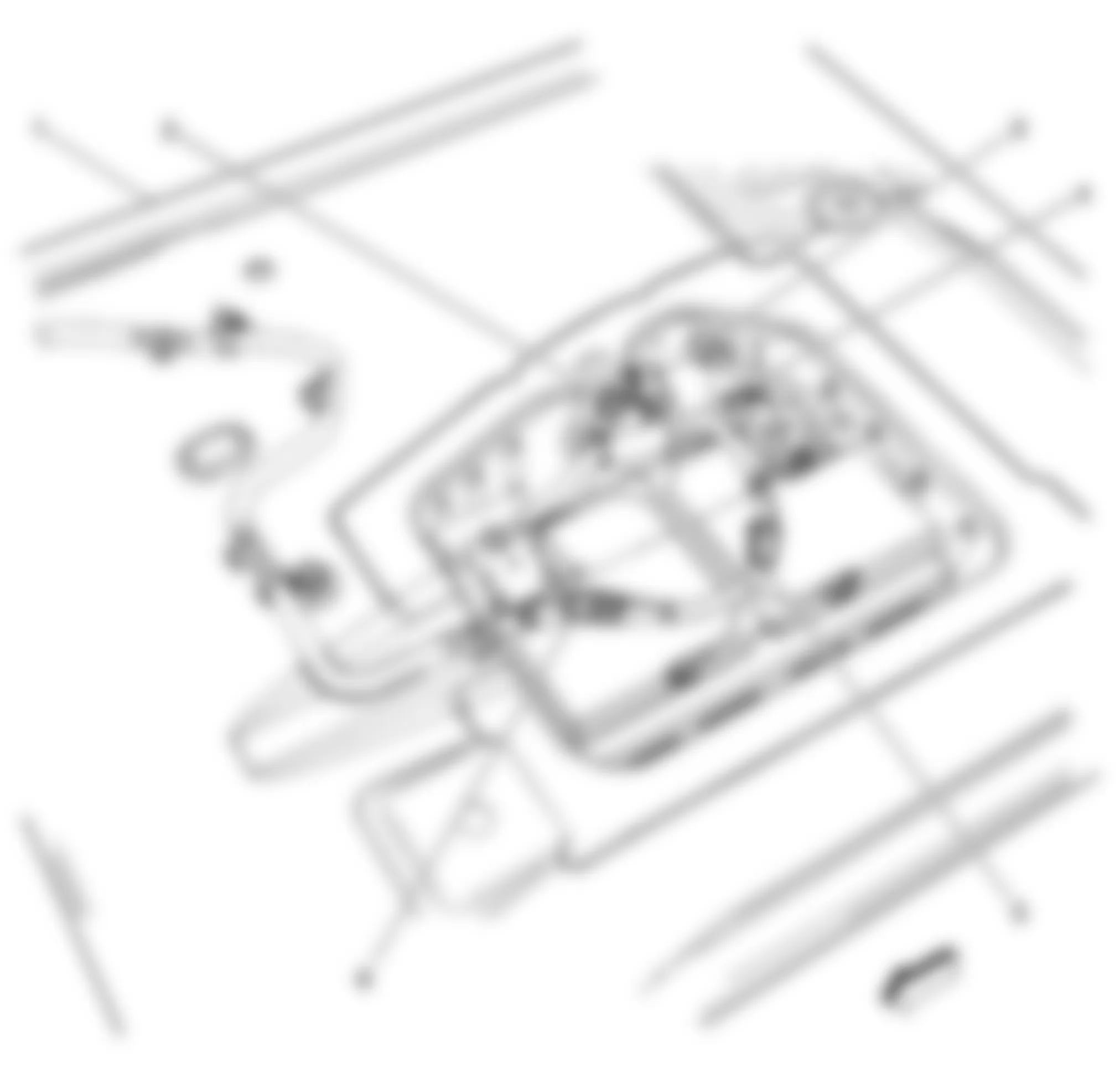 GMC Acadia SLT 2009 - Component Locations -  Battery Compartment