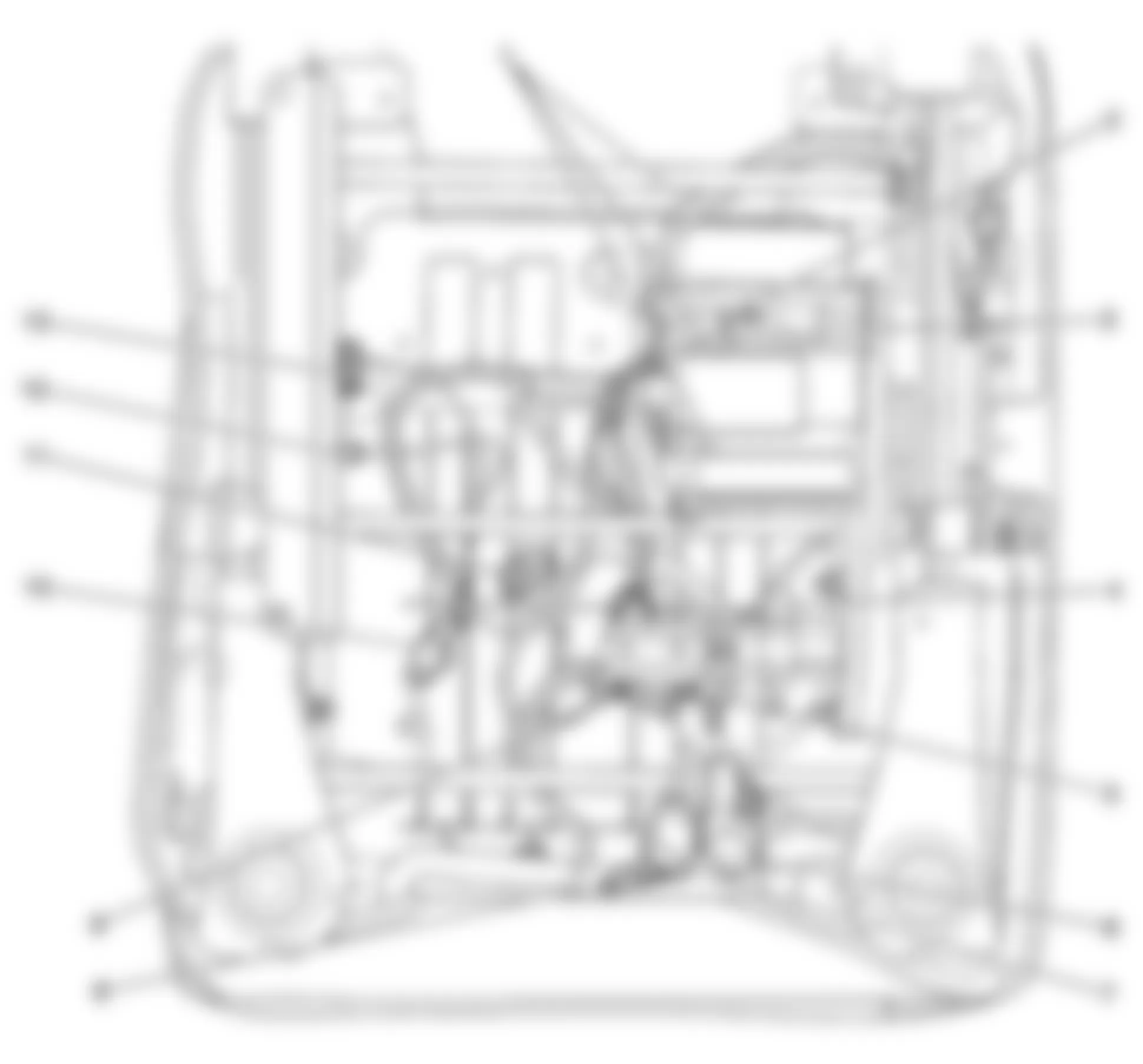 GMC Canyon 2009 - Component Locations -  Under Drivers Seat