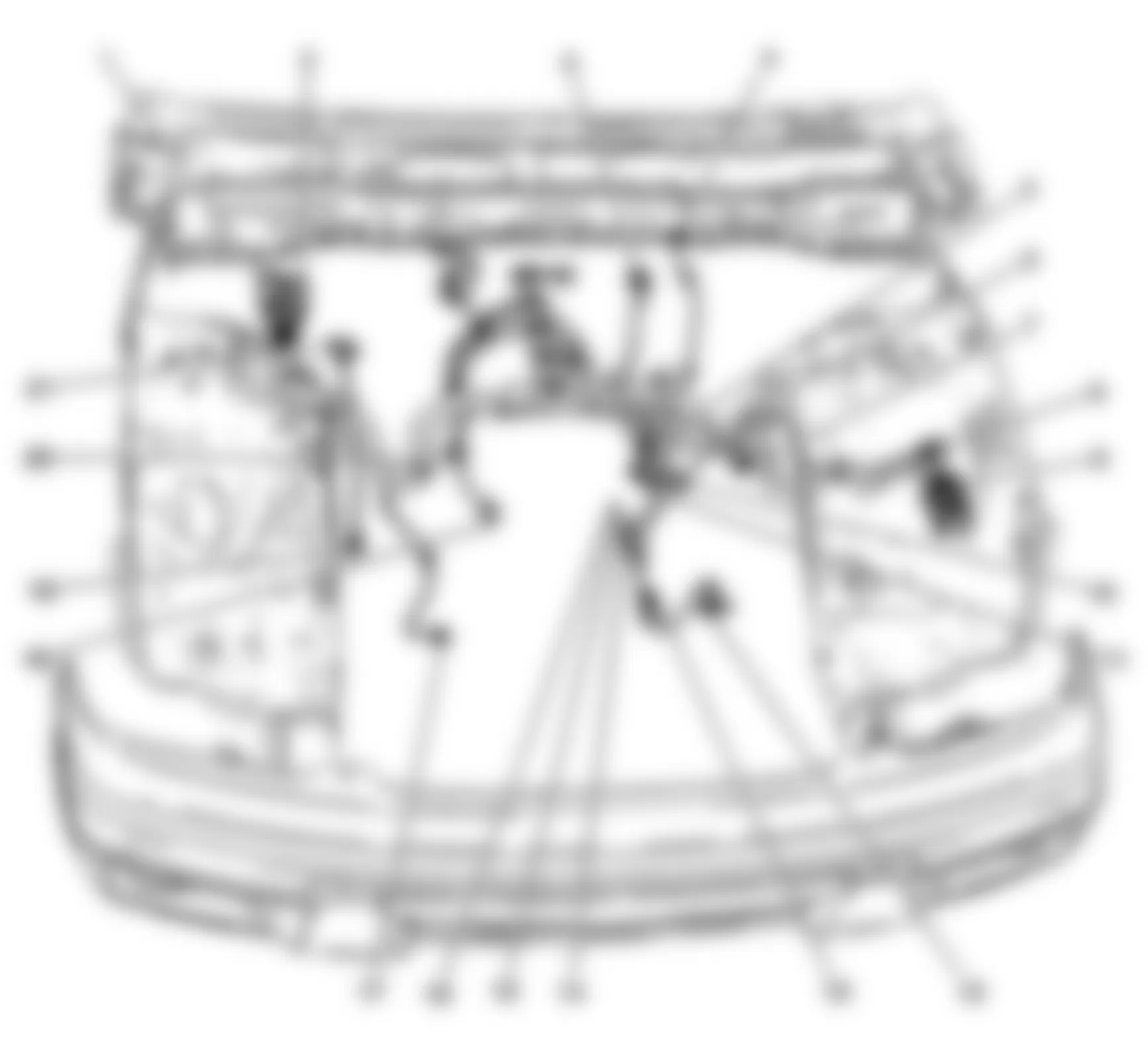 GMC Canyon 2009 - Component Locations -  Engine Harness