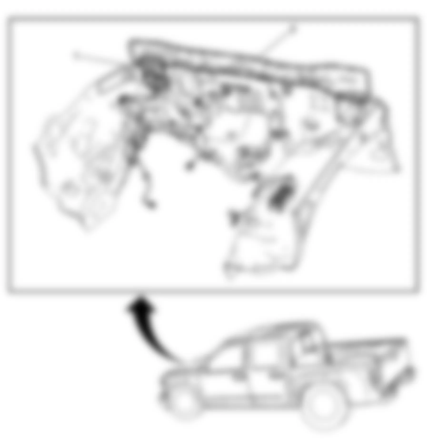 GMC Canyon 2009 - Component Locations -  Right Rear Of Engine Compartment