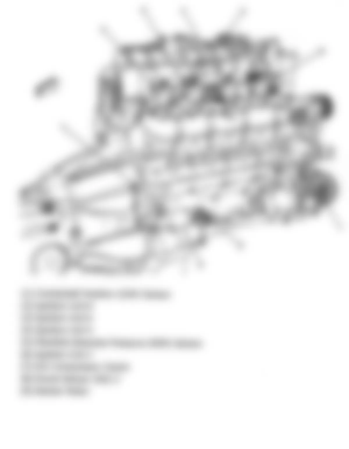 GMC Canyon 2009 - Component Locations -  Right Side Of Engine
