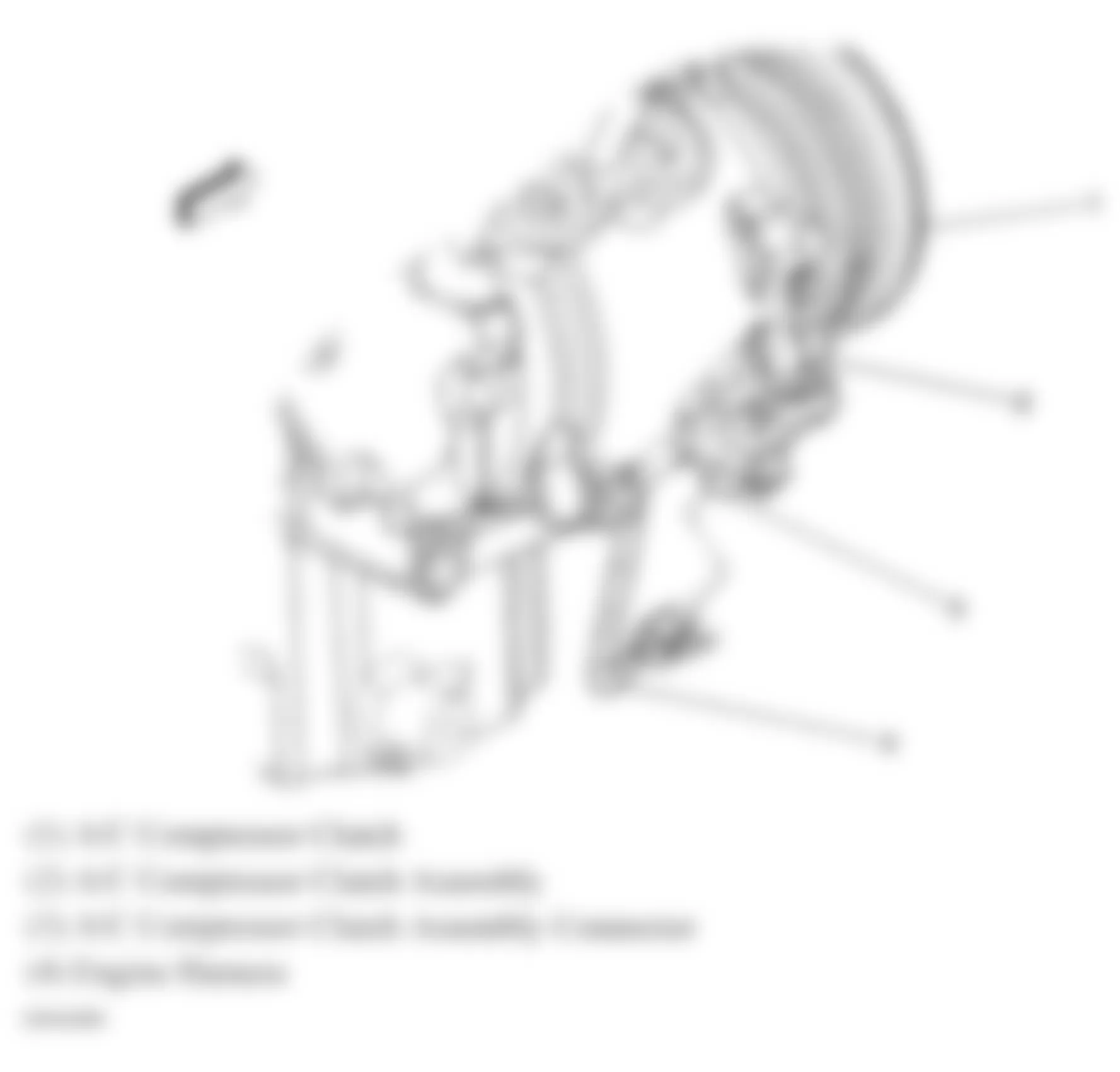 GMC Envoy 2009 - Component Locations -  Lower Right Side Of Engine (5.3L/6.0L)