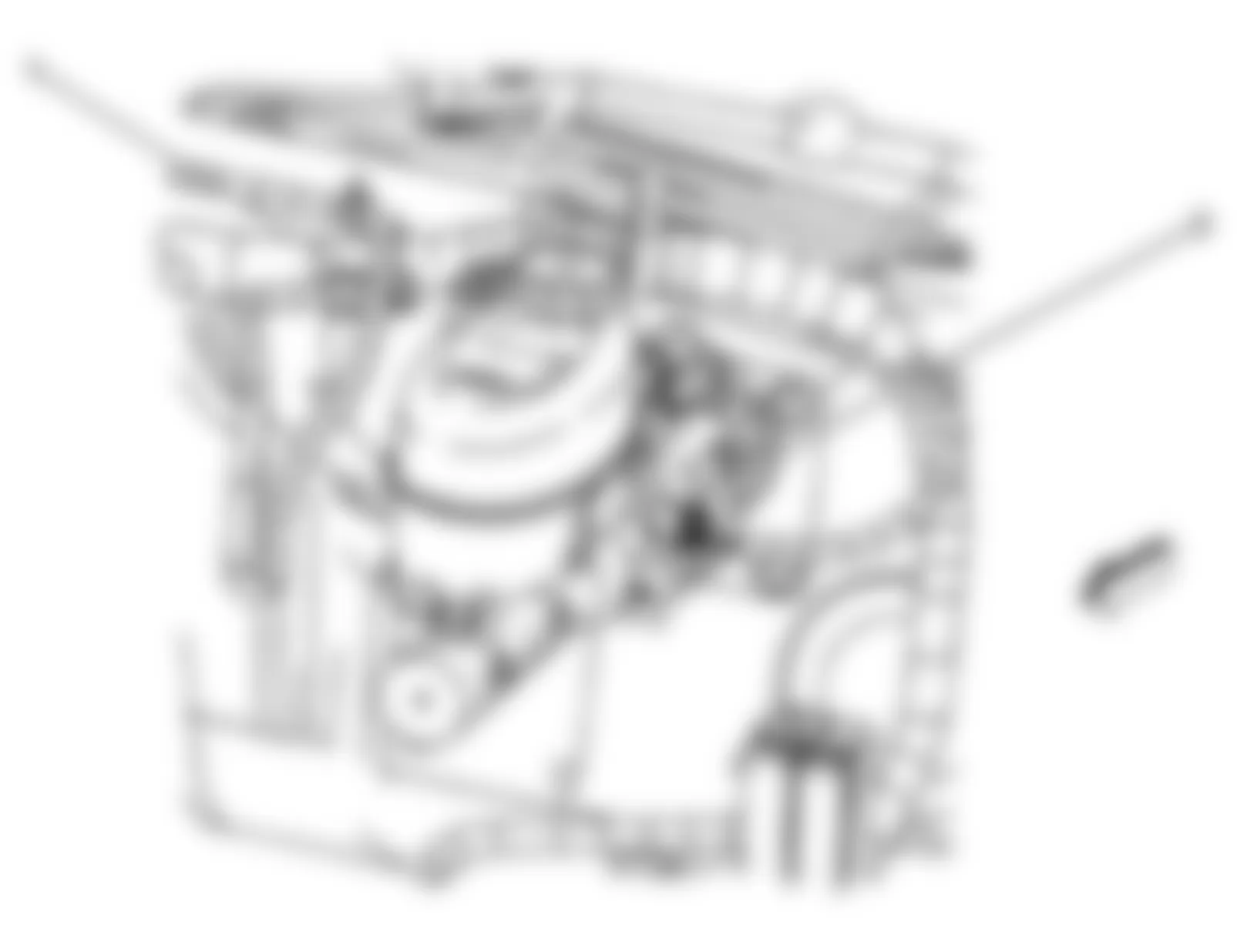 GMC Savana H1500 2009 - Component Locations -  Left Rear Of Engine Compartment