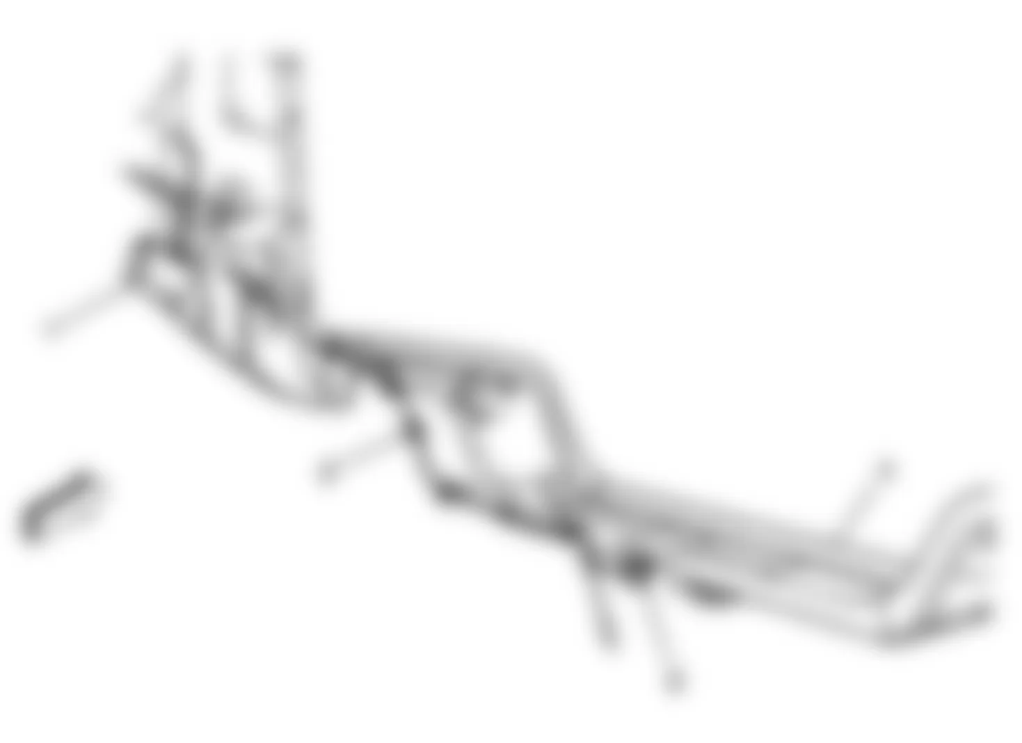 GMC Savana H1500 2009 - Component Locations -  Left Front Of Engine Compartment