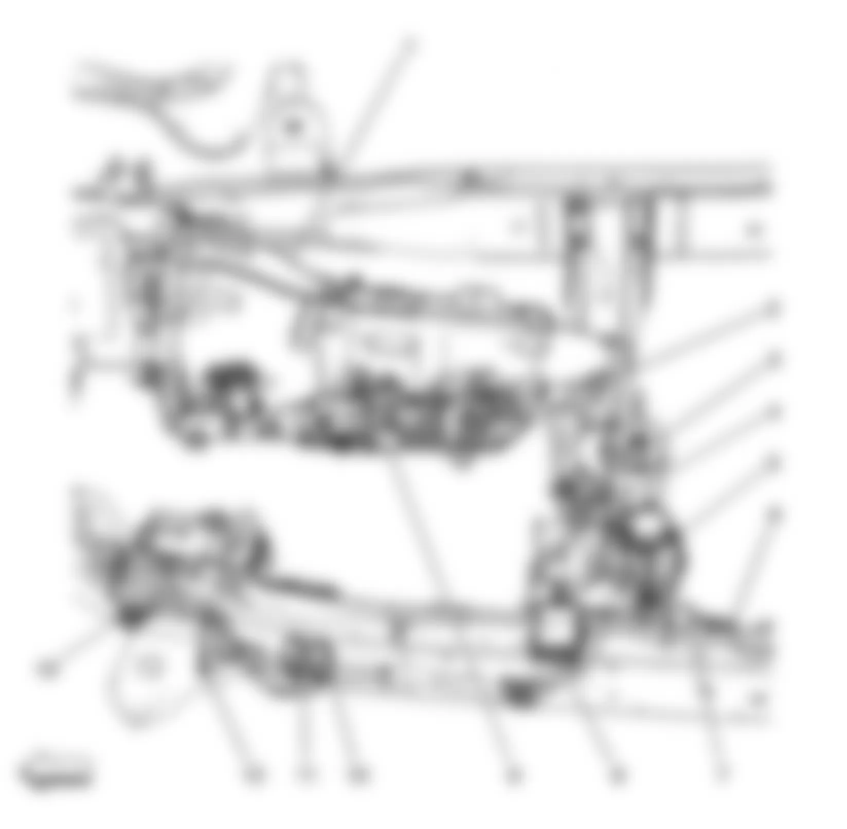 GMC Savana H1500 2009 - Component Locations -  Under Center Of Vehicle (6.6L)