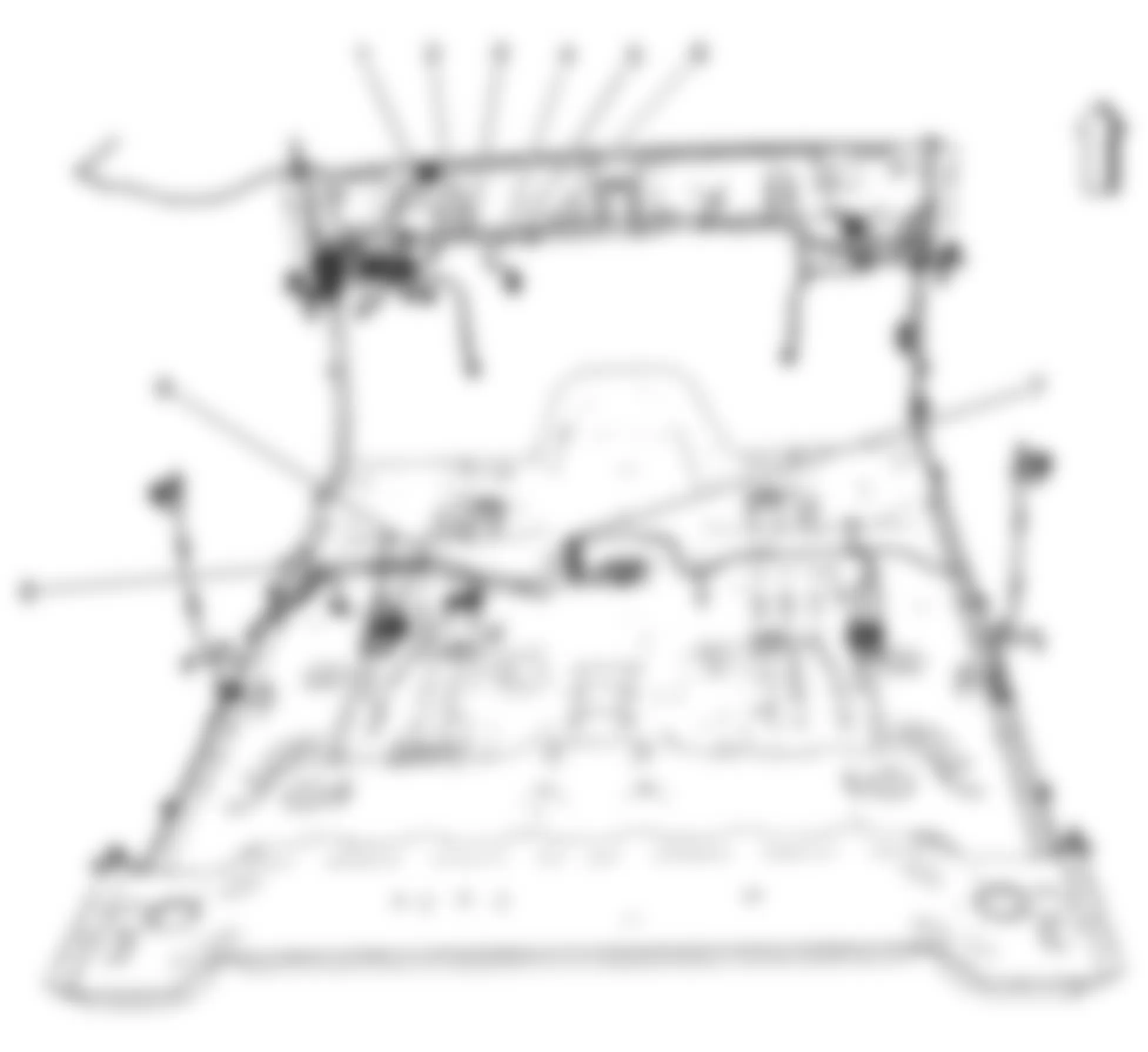 GMC Canyon 2010 - Component Locations -  Body Harness Routing