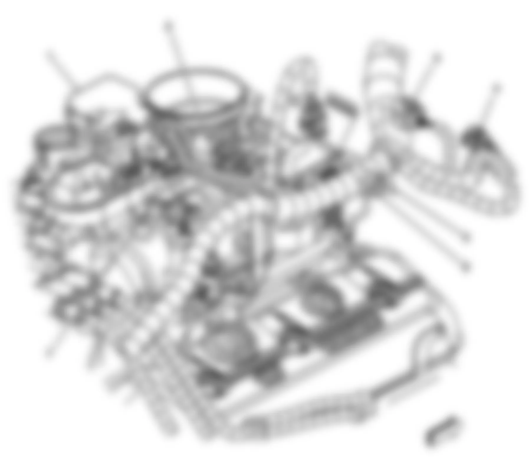 GMC Savana G1500 2010 - Component Locations -  Right Side Of Engine (4.3L)