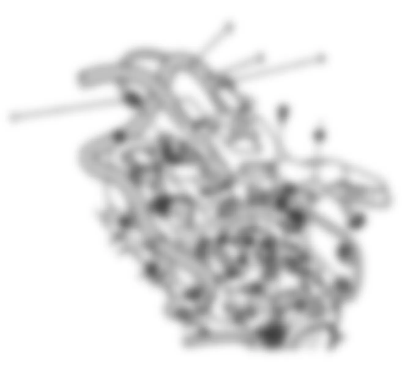 GMC Savana G1500 2010 - Component Locations -  Top Of Engine (4.8L, 5.3L & 6.0L)