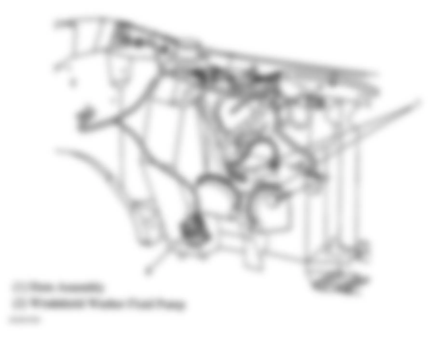 GMC Savana G1500 2010 - Component Locations -  Left Front Of Engine Compartment