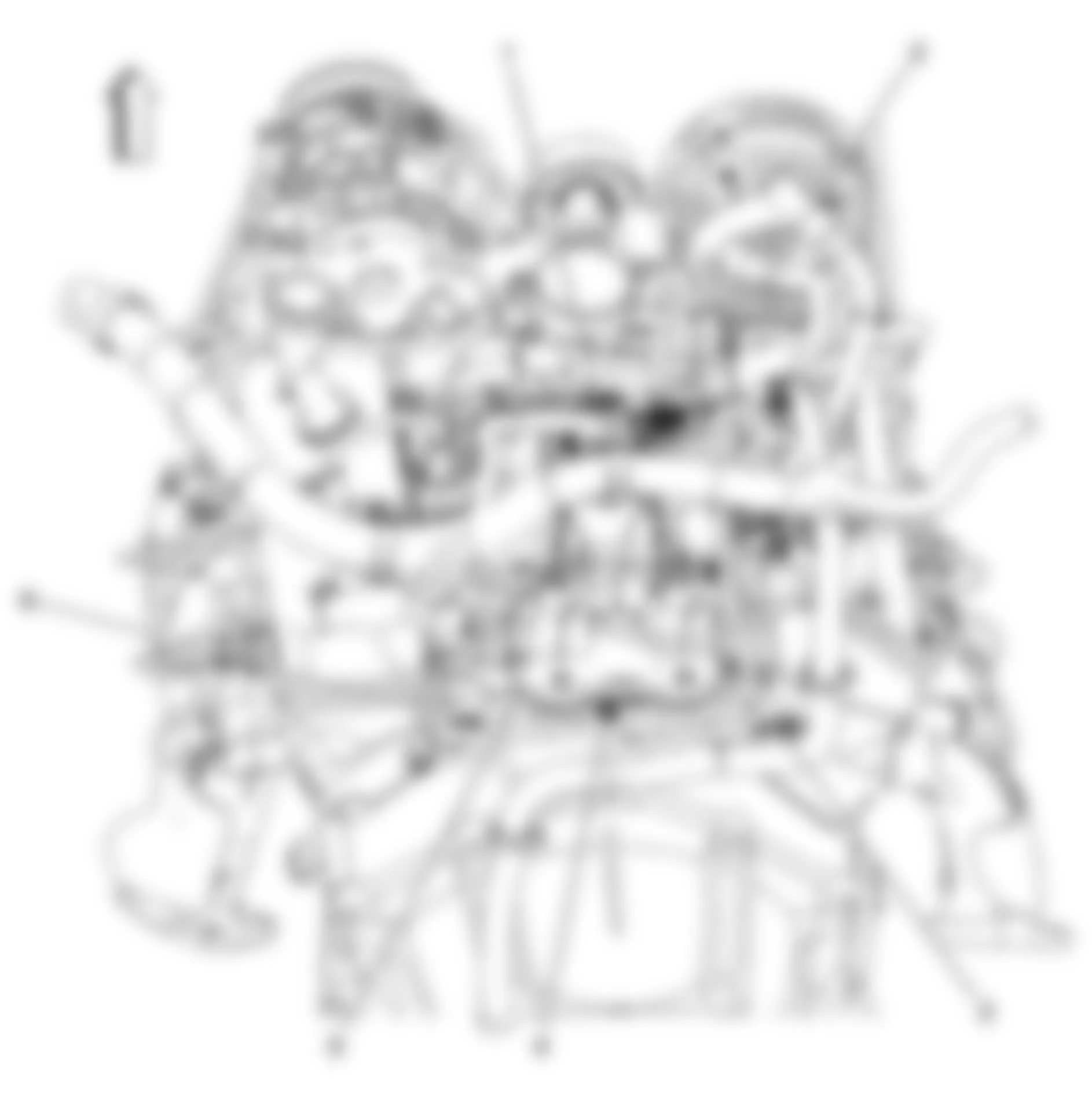 GMC Sierra 2500 HD 2010 - Component Locations -  Top Of Engine (4.3L)