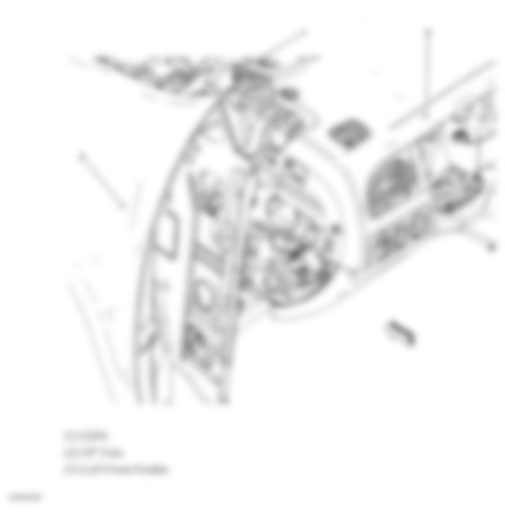 GMC Sierra 3500 HD 2010 - Component Locations -  Left Front Of Passenger Compartment