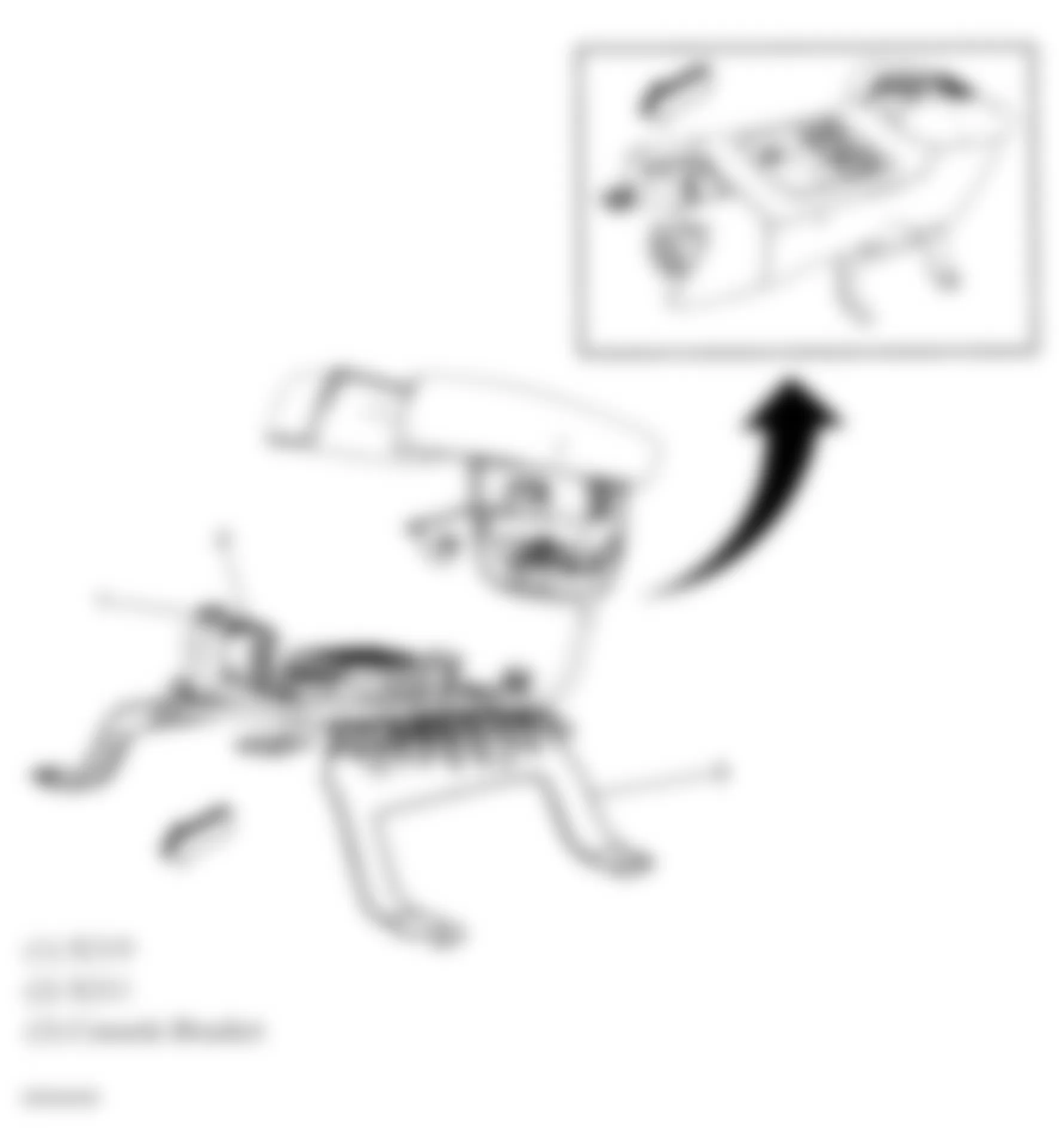 GMC Sierra 3500 HD 2010 - Component Locations -  Console