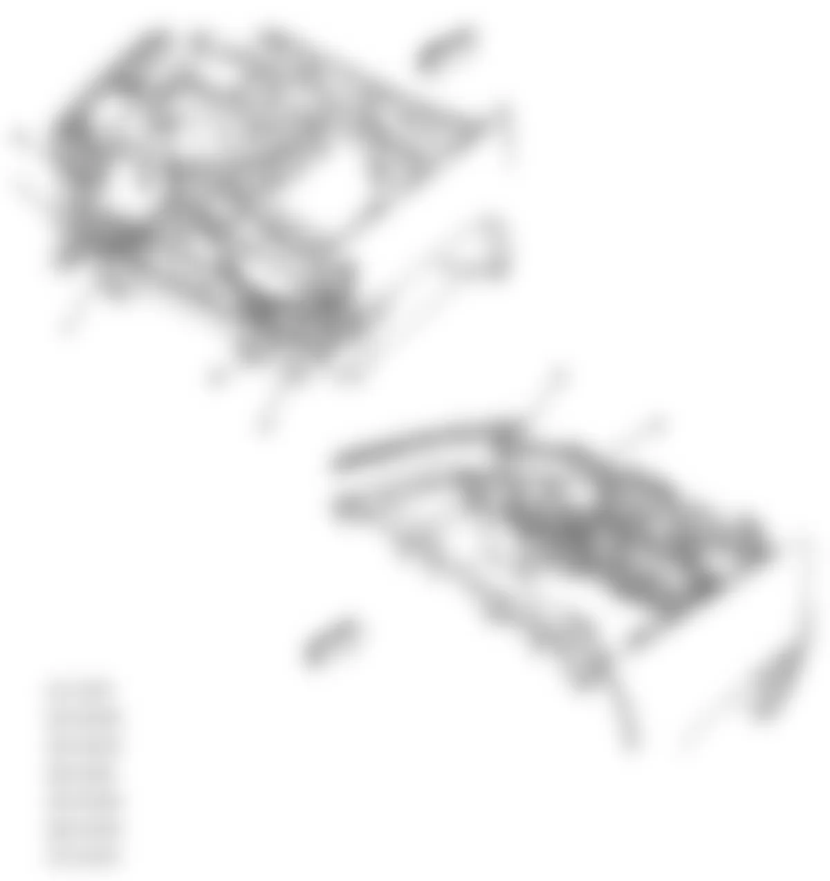 GMC Sierra 3500 HD 2010 - Component Locations -  Engine Compartment (Diesel)