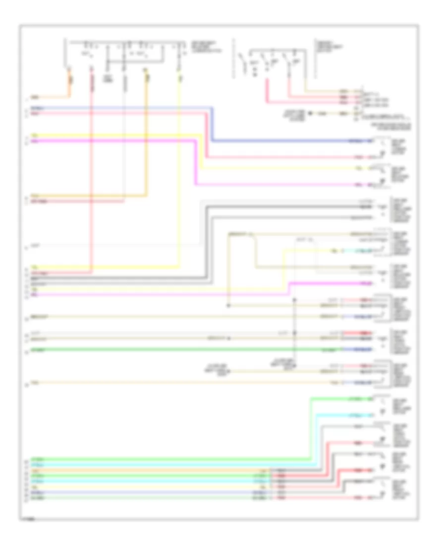 Memory Systems Wiring Diagram 2 of 2 for GMC Sierra 2003 3500