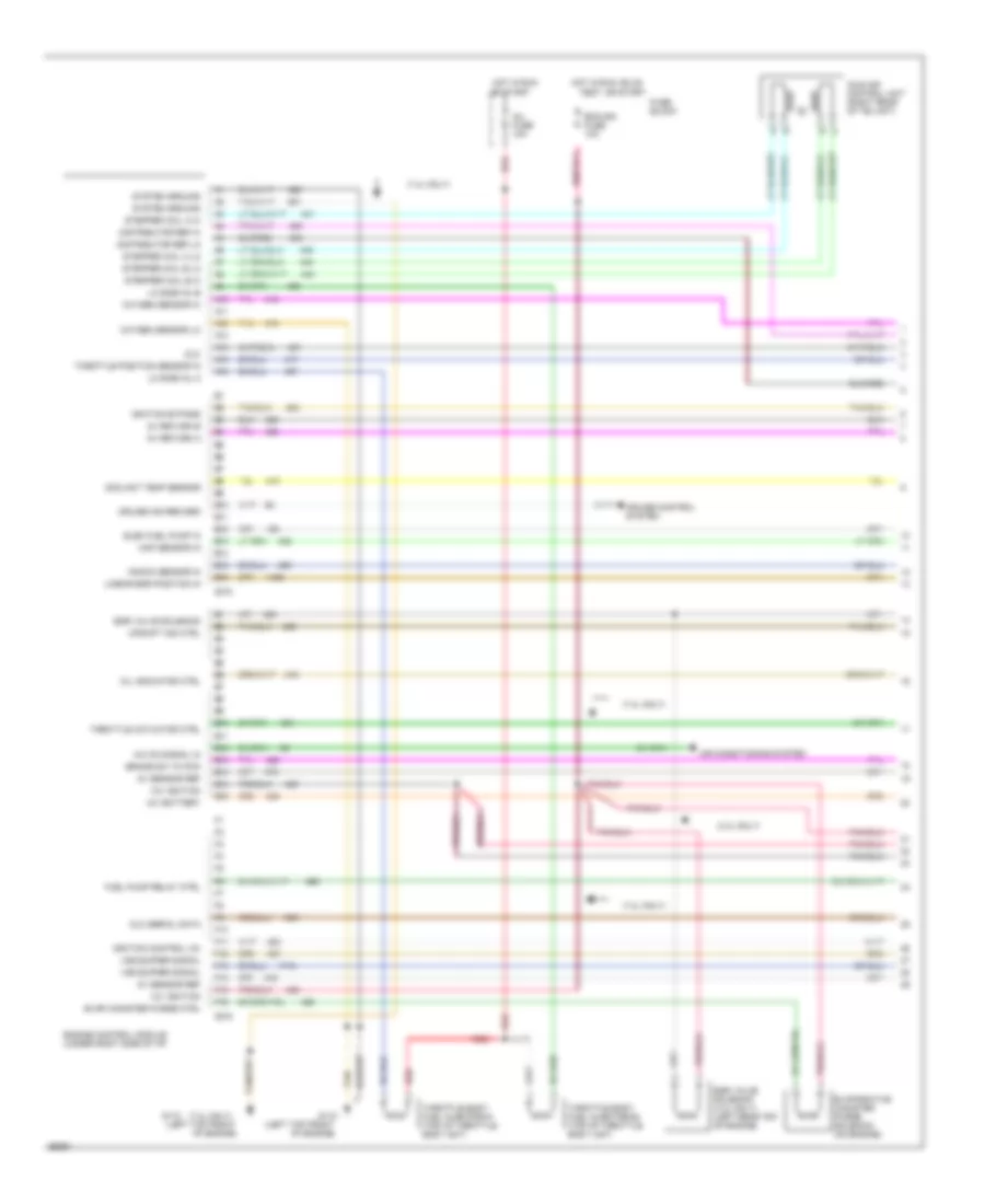 7.4L (VIN N), Engine Performance Wiring Diagrams, MT (1 of 3) for GMC Suburban K2500 1994