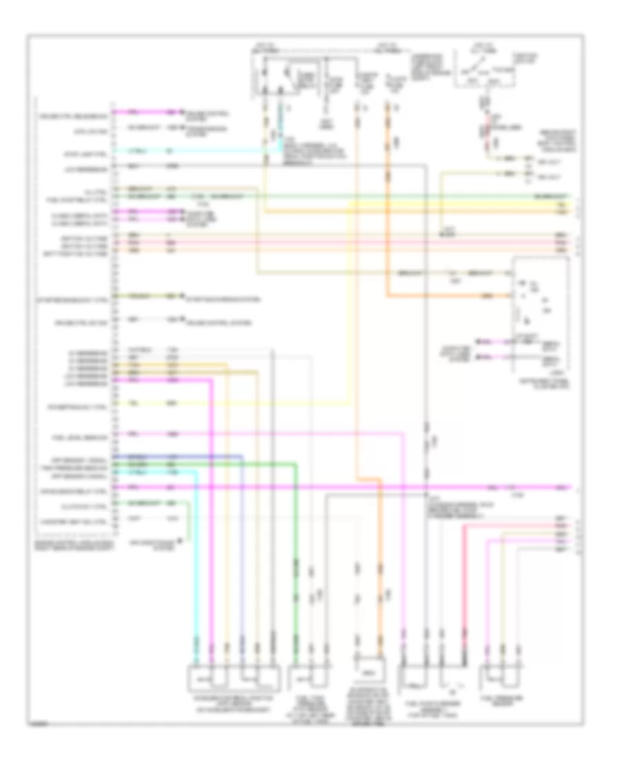 2 9L VIN 9 Engine Performance Wiring Diagram 1 of 5 for GMC Canyon 2011