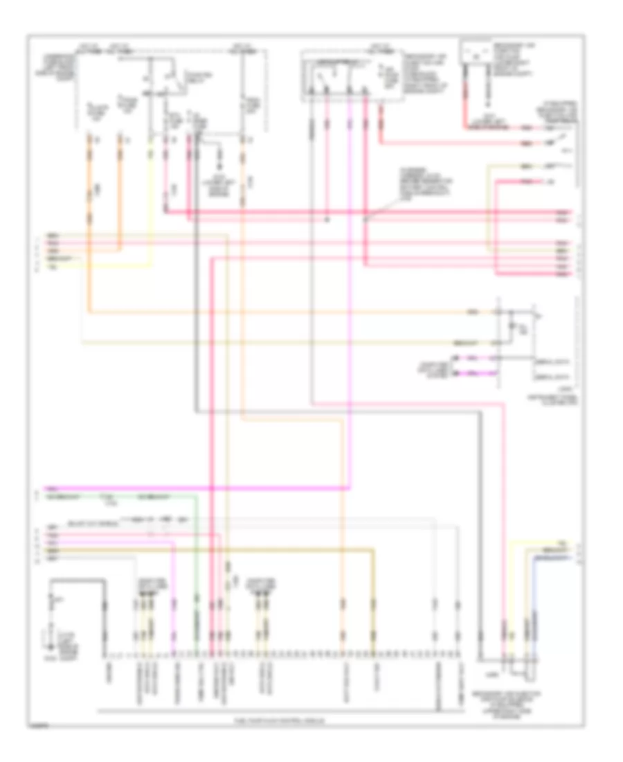 3 7L VIN E Engine Performance Wiring Diagram 2 of 5 for GMC Canyon 2011