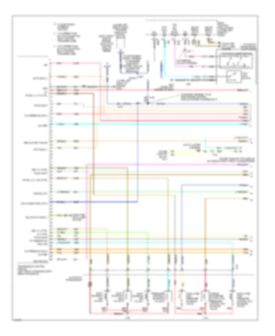 6.6L VIN 8, AT Wiring Diagram (1 of 2) for GMC Sierra 3500 HD SLE 2013
