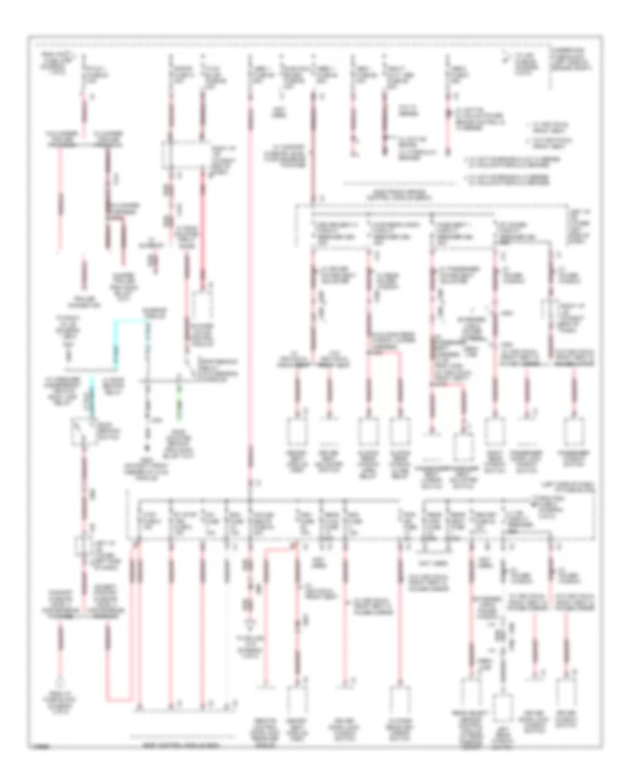6.6L VIN 8, Power Distribution Wiring Diagram (2 of 5) for GMC Sierra 3500 HD SLE 2013