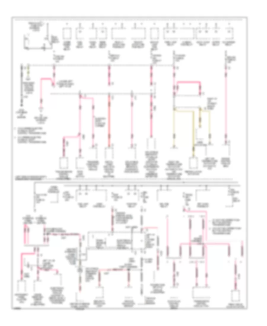 6.6L VIN 8, Power Distribution Wiring Diagram (5 of 5) for GMC Sierra 3500 HD SLE 2013