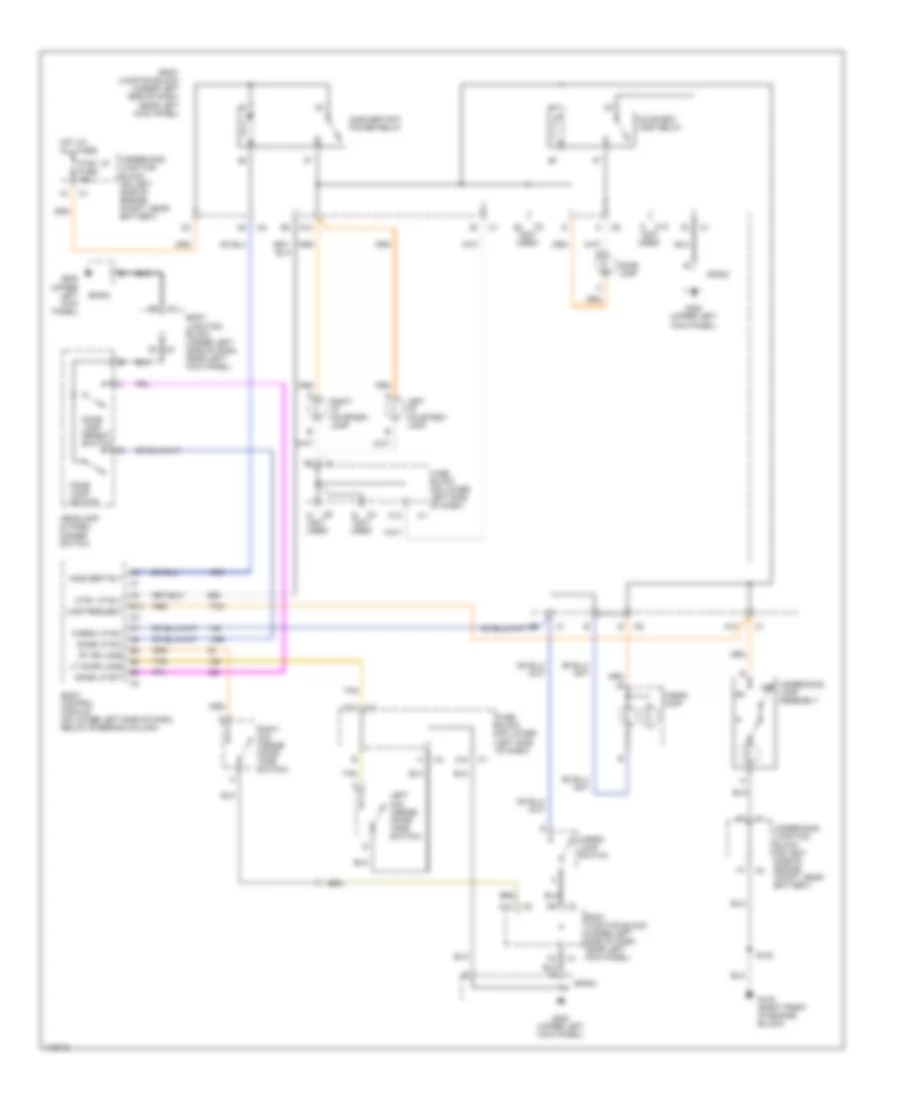 Courtesy Lamps Wiring Diagram Base for GMC Sierra 2001 2500