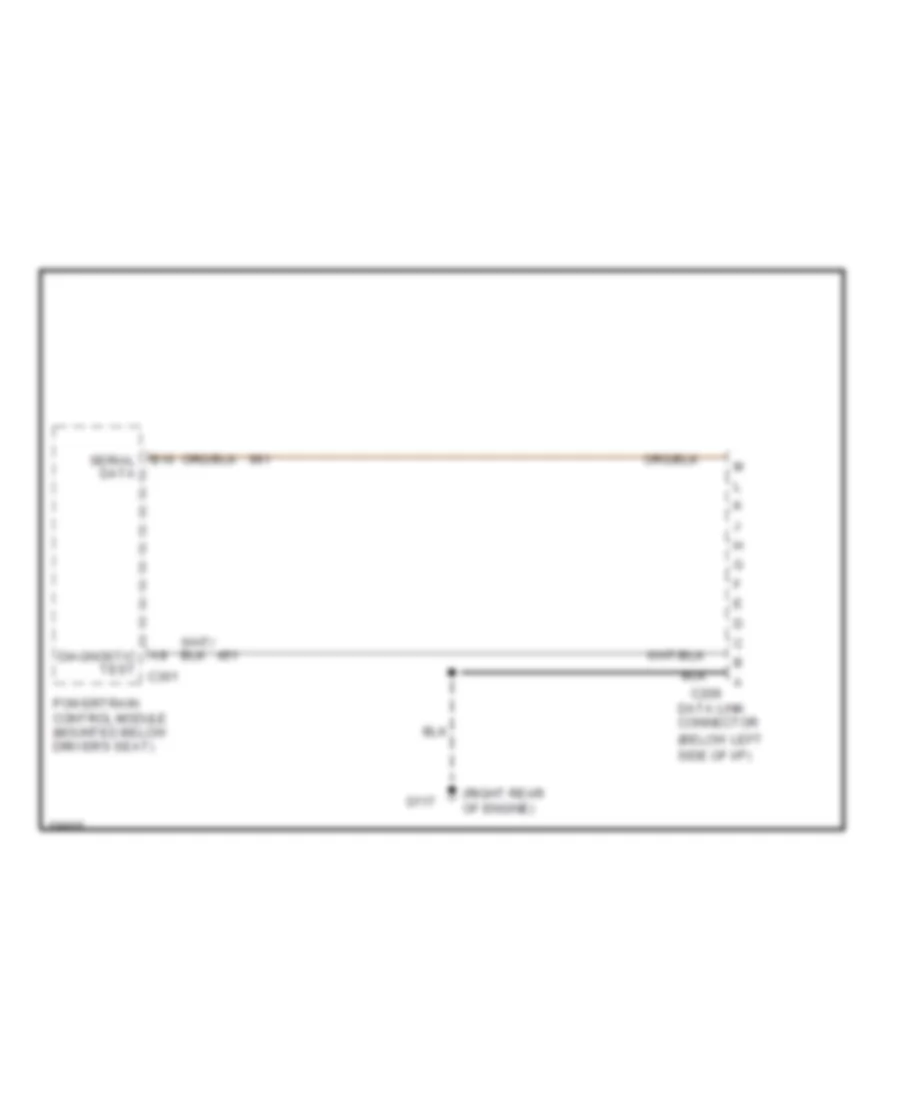6 5L VIN Y Data Link Connector Wiring Diagram for GMC Vandura G1994 1500
