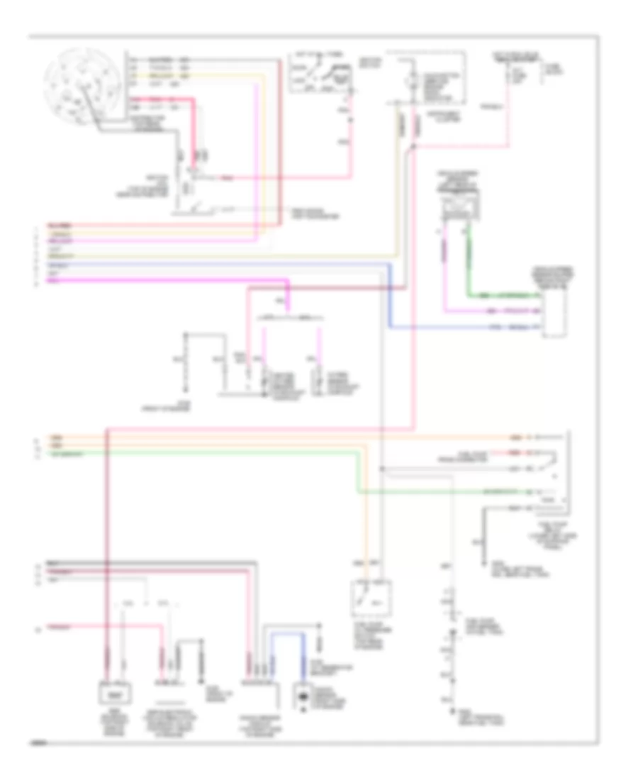 4.3L (VIN Z), Engine Performance Wiring Diagrams, MT Commercial Chassis (2 of 2) for GMC Vandura G1500 1994