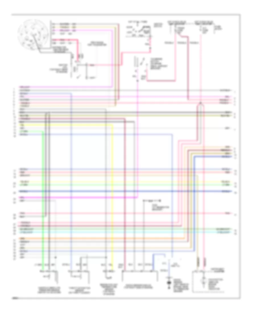 7.4L (VIN N), Engine Performance Wiring Diagrams, AT Commercial Chassis and Motorhome (2 of 3) for GMC Vandura G1500 1994