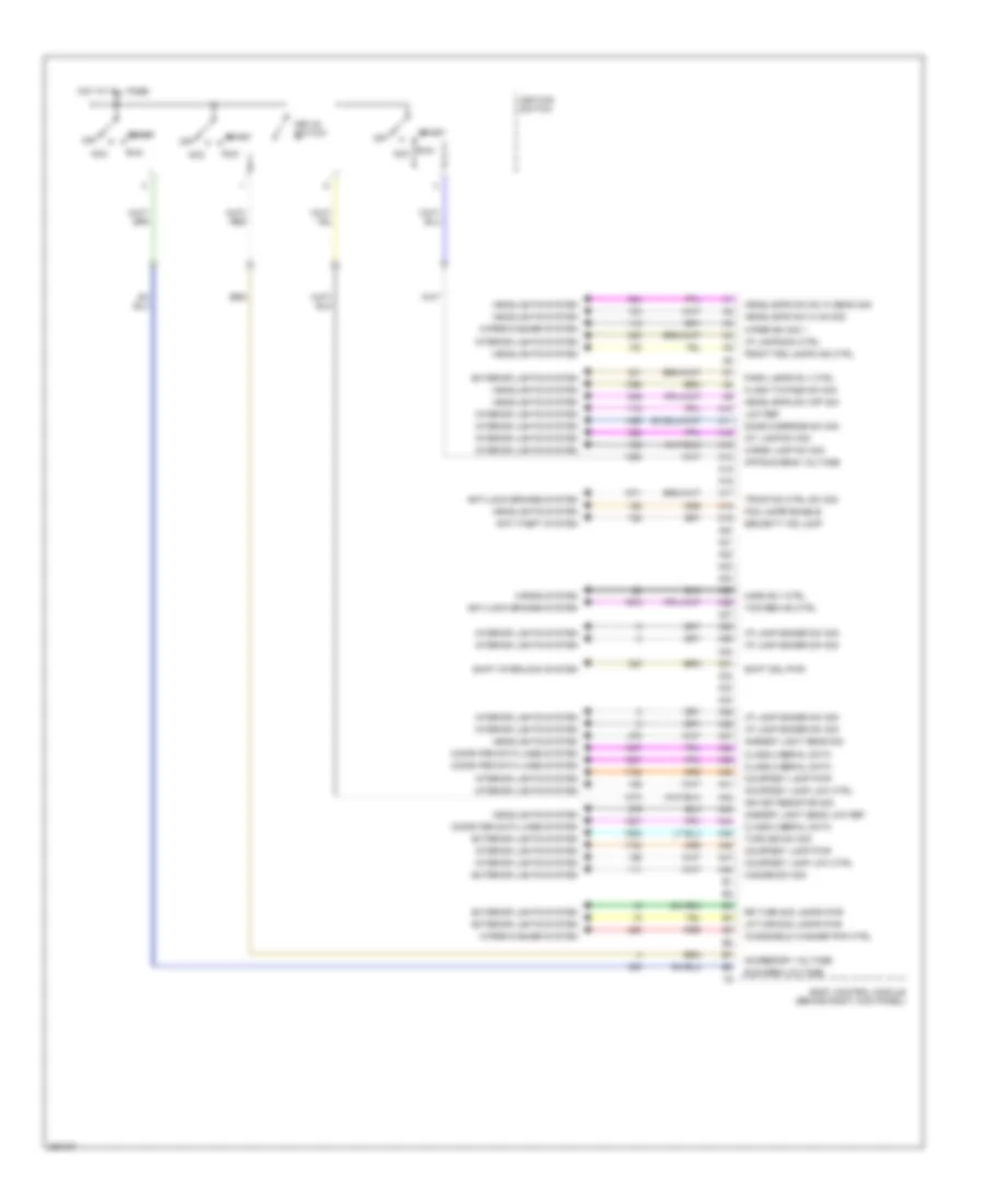 Body Control Modules Wiring Diagram 2 of 2 for GMC Canyon 2006