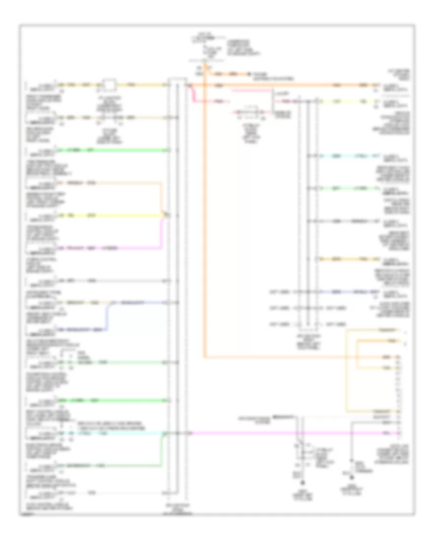 Computer Data Lines Wiring Diagram 1 of 2 for GMC Sierra Classic 2007 1500