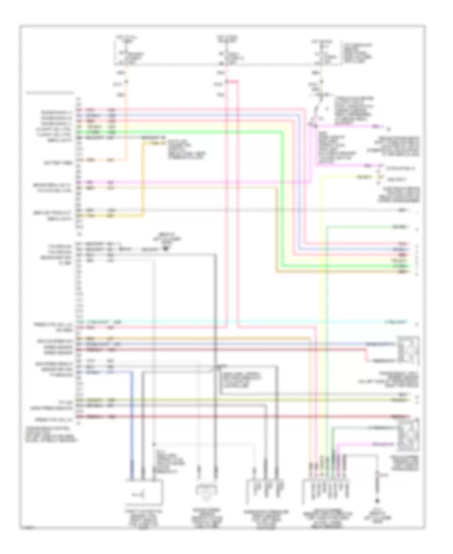 6 5L VIN Y Engine Performance Wiring Diagrams Commercial Chassis  Mechanical 1 of 3 for GMC Forward Control P1999 3500