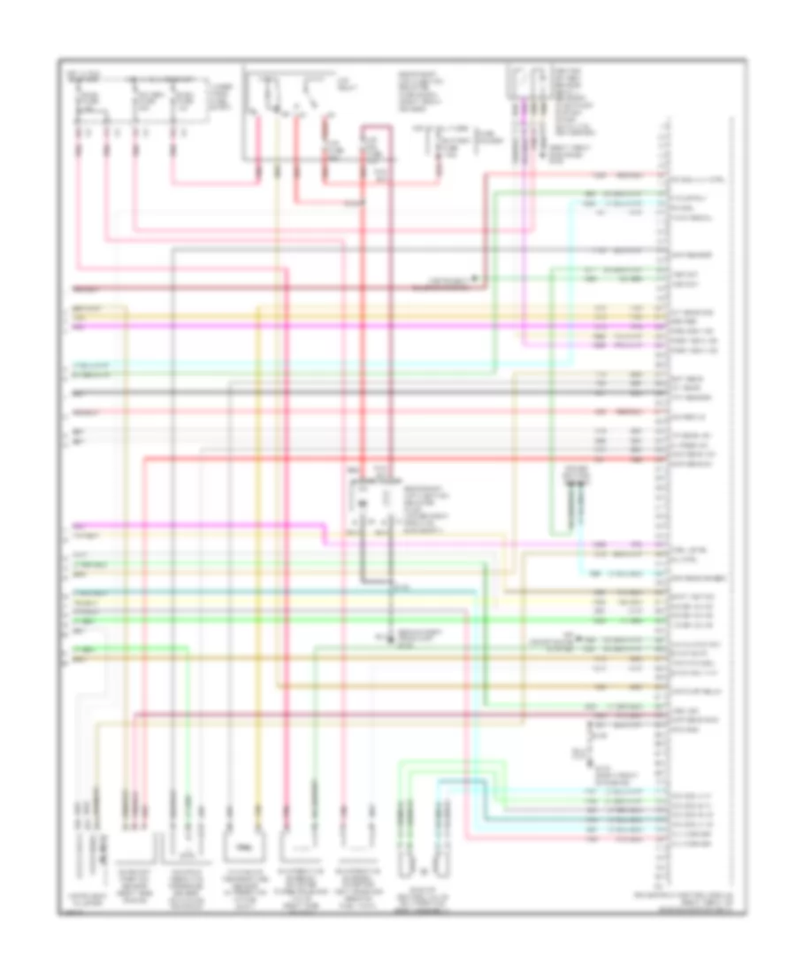 2.2L VIN H, Engine Performance Wiring Diagram (3 of 3) for GMC Sonoma 2003