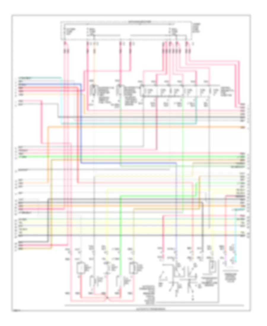 4.3L VIN W, Engine Performance Wiring Diagram (2 of 4) for GMC Sonoma 2003