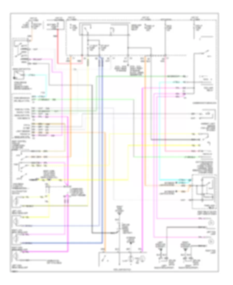 Headlights Wiring Diagram with ZR2 for GMC Sonoma 2003