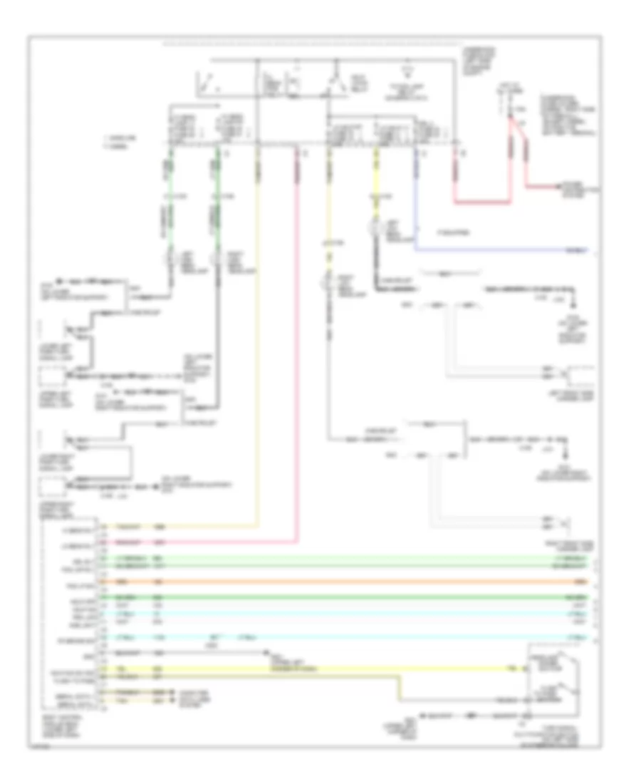 Headlights Wiring Diagram 1 of 2 for GMC Sierra HD SLT 2013 3500