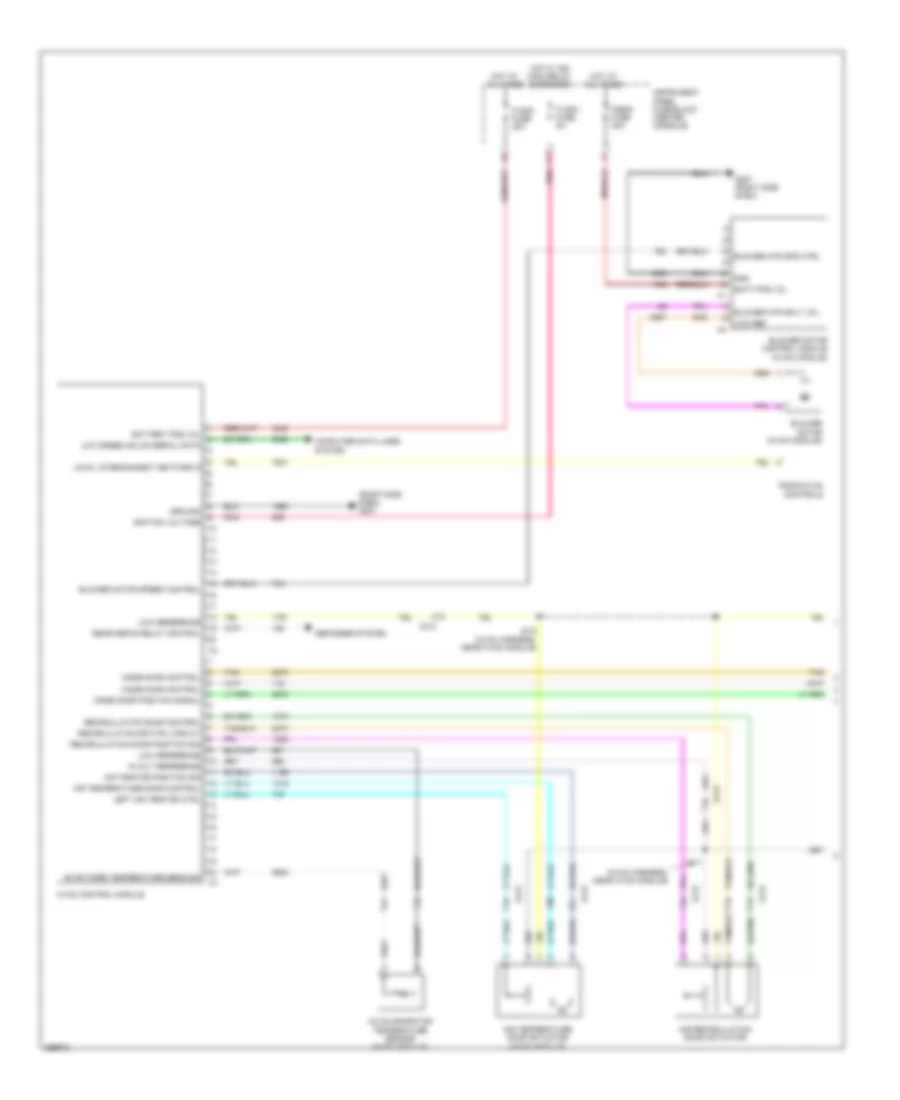 Manual AC Wiring Diagram (1 of 2) for GMC Terrain SLE 2012
