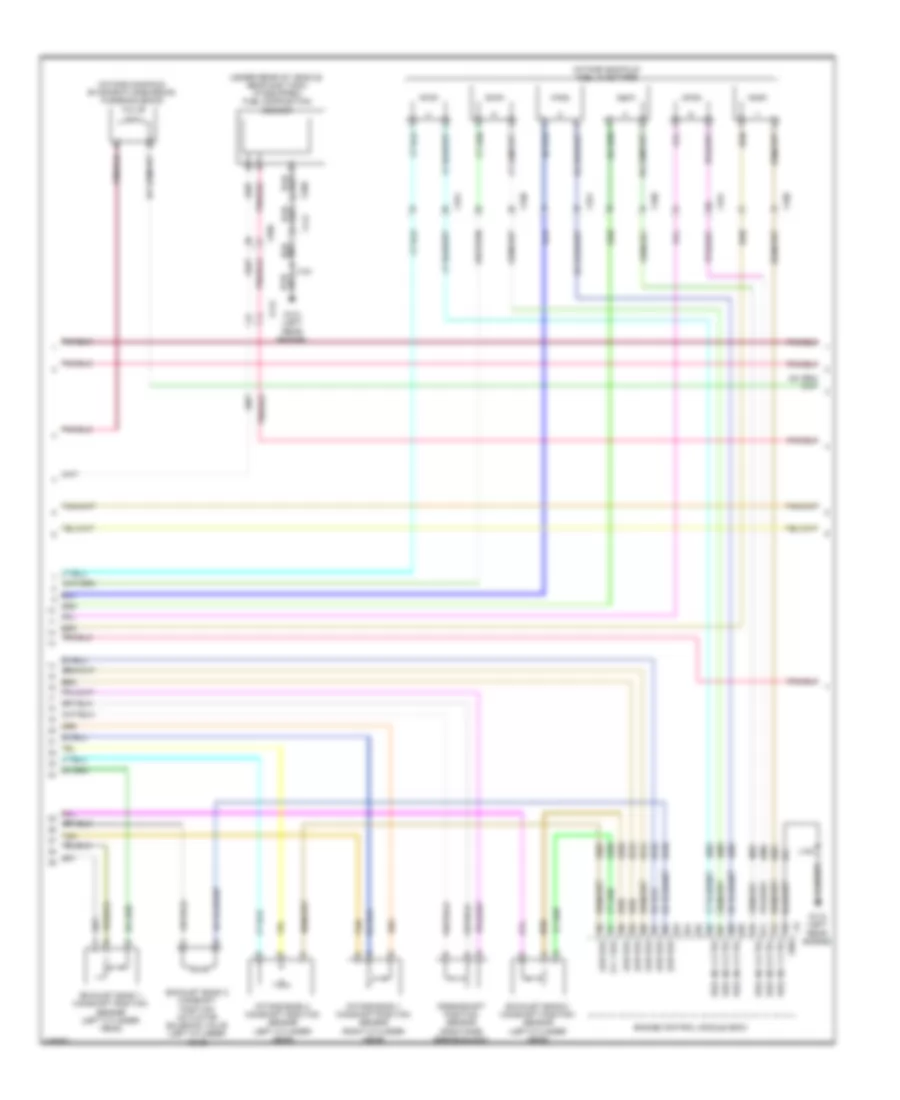 3.0L VIN 5, Engine Performance Wiring Diagram (4 of 5) for GMC Terrain SLE 2012