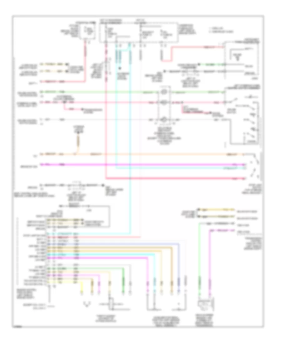 Cruise Control Wiring Diagram for GMC Yukon XL K2008 2500