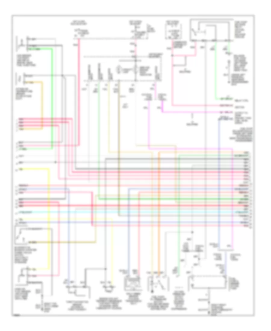 5.0L (VIN M), Engine Performance Wiring Diagrams (3 of 4) for GMC Pickup K1500 1996