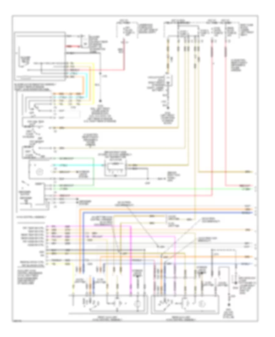 Manual A C Wiring Diagram Passenger Van 1 of 3 for GMC Savana G2011 1500